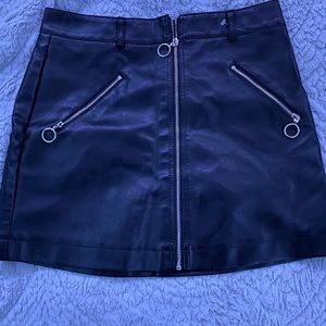 Forever 21 Mini Leather Skirt